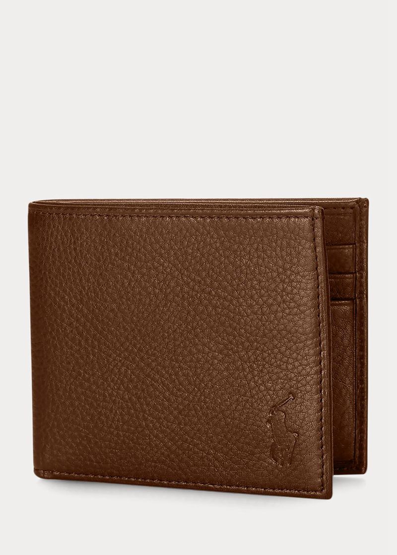 ポロ ラルフ ローレン 財布 メンズ ブラウン レザー Billfold RMHEV7238